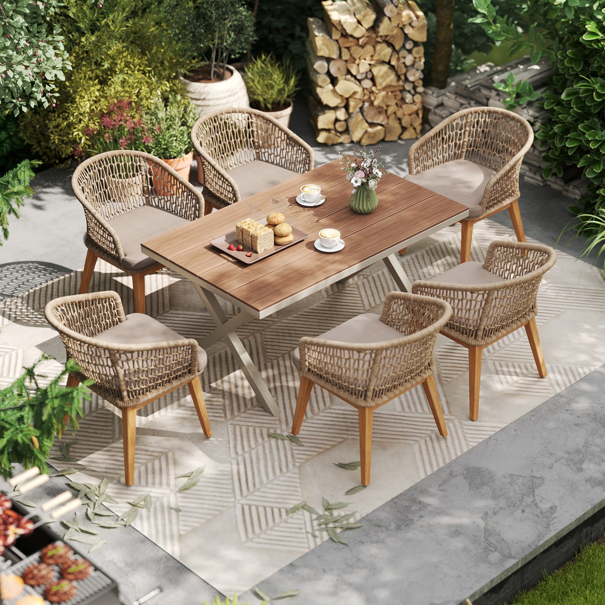 Comedor de terraza en driza 7