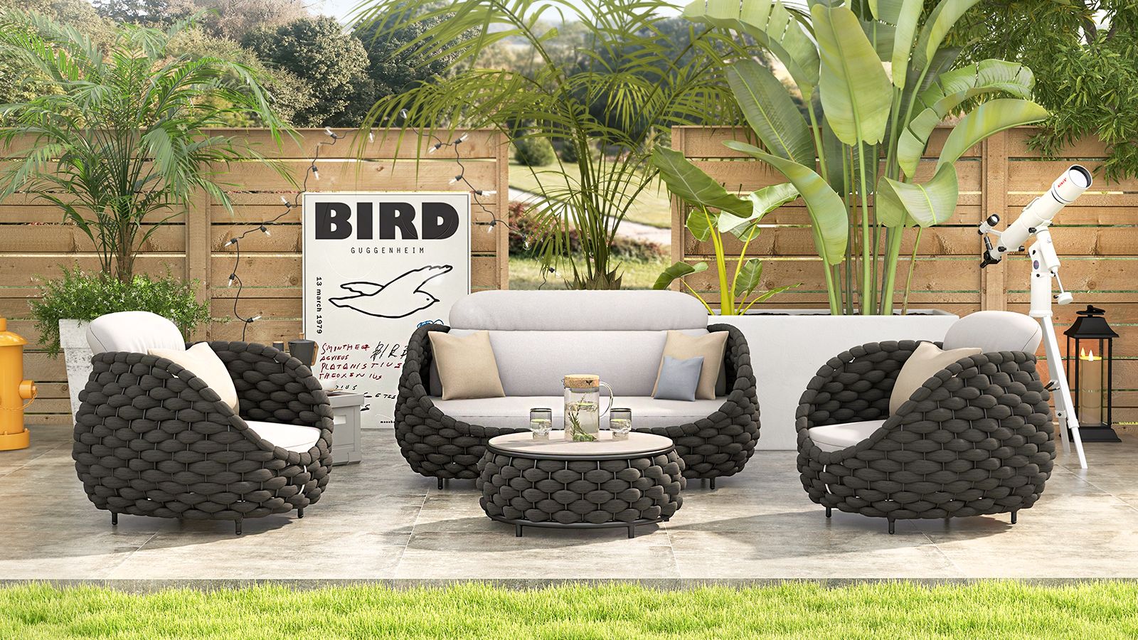 Mueble de terraza en driza 20