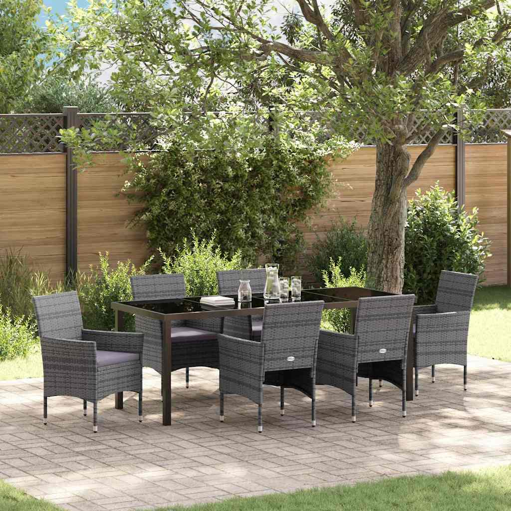 Mueble de terraza en rattan sintético 15