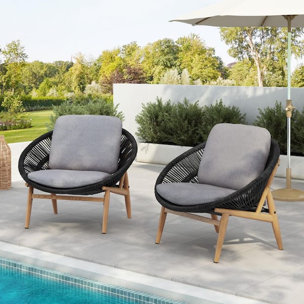 Mueble de terraza en rattan sintético 23